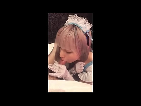 ❤️ Японы шүтээн [маюка], Францын үйлчлэгчийн хувцас, 1-р хэсэг, лосьоноор дарж, хөхрөх ❌ Зовх видео манайд ❌️❤